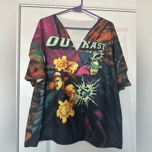 Outkast Graphic Tie-Dye T-Shirt
